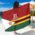 Zimbabwe Cricket Custom Sarong Zimbabwean Pattern Flag Motif - Wonder Print Shop