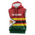 Zimbabwe Cricket Custom Sleeveless Hoodie Zimbabwean Pattern Flag Motif - Wonder Print Shop