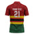 Zimbabwe Cricket Custom Zipper Polo Shirt Zimbabwean Pattern Flag Motif - Wonder Print Shop