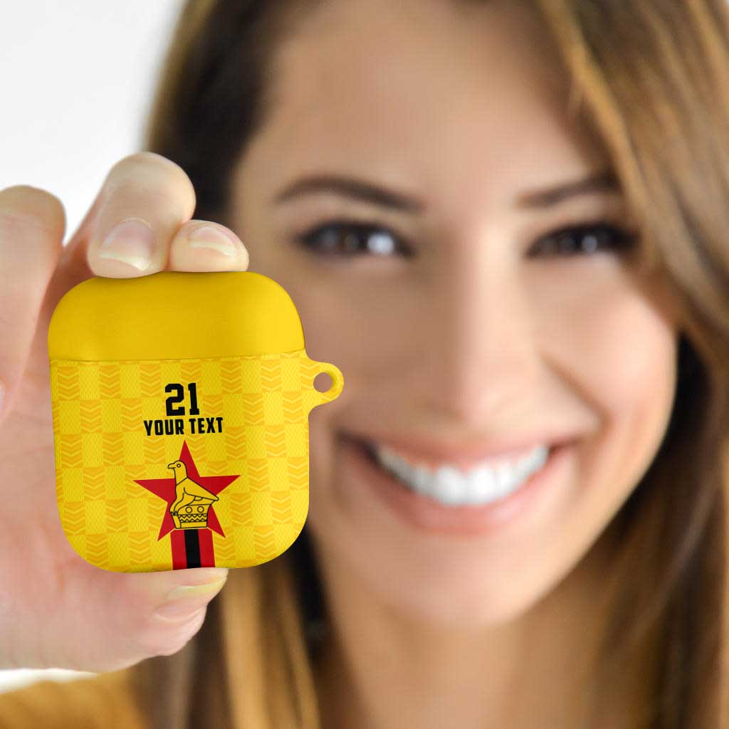Zimbabwe Football Custom AirPods Case The Warriors with Zimbabwe Bird - Wonder Print Shop