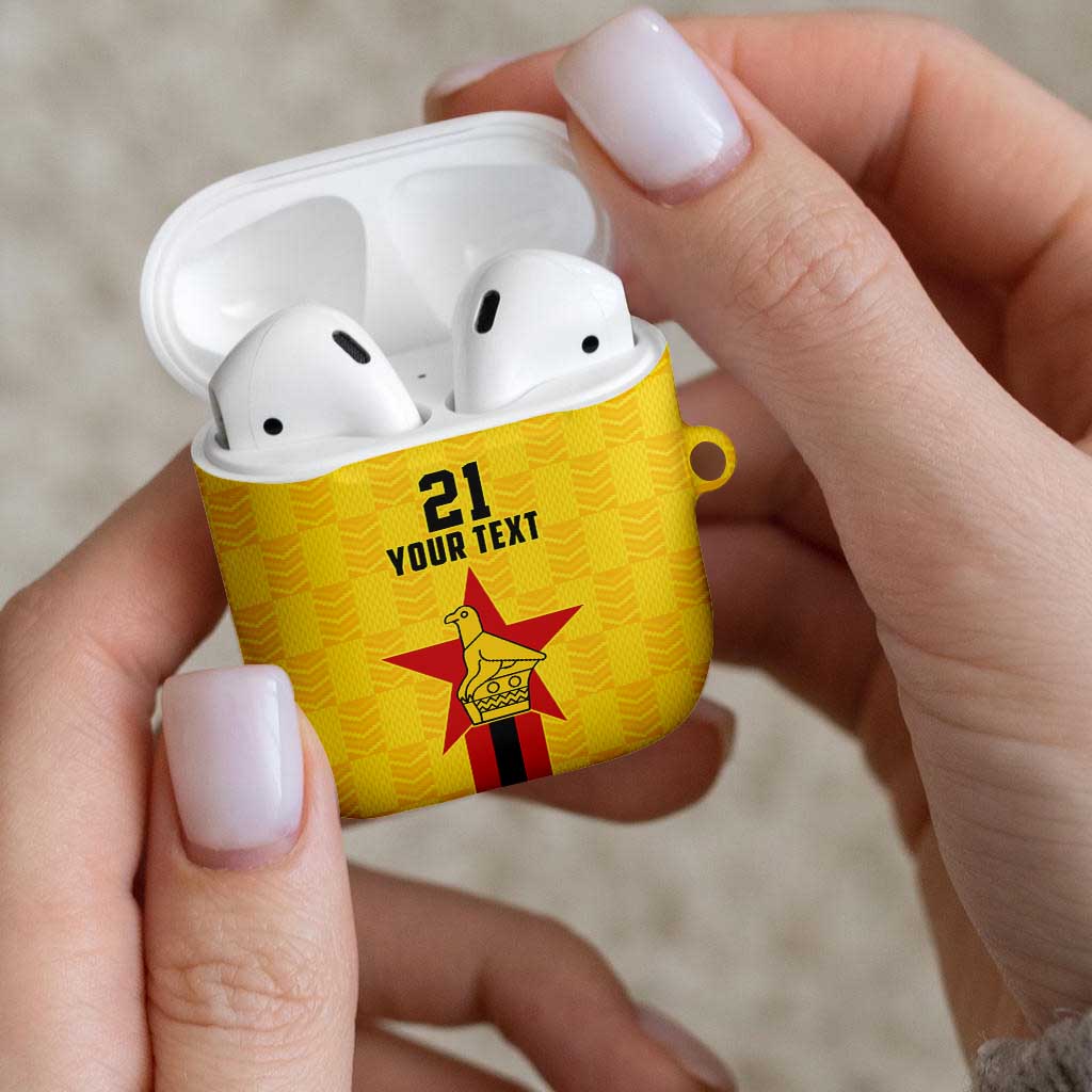 Zimbabwe Football Custom AirPods Case The Warriors with Zimbabwe Bird - Wonder Print Shop