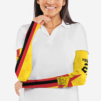 Zimbabwe Football Custom Arm Sleeves The Warriors with Zimbabwe Bird - Wonder Print Shop