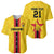 Zimbabwe Football Custom Baseball Jersey The Warriors with Zimbabwe Bird - Wonder Print Shop