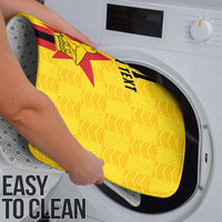 Zimbabwe Football Custom Bathroom Set The Warriors with Zimbabwe Bird - Wonder Print Shop