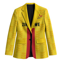 Zimbabwe Football Custom Blazer The Warriors with Zimbabwe Bird - Wonder Print Shop