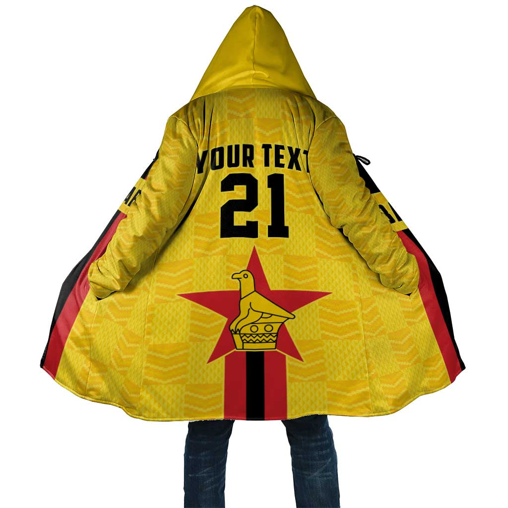 Zimbabwe Football Custom Cloak The Warriors with Zimbabwe Bird - Wonder Print Shop