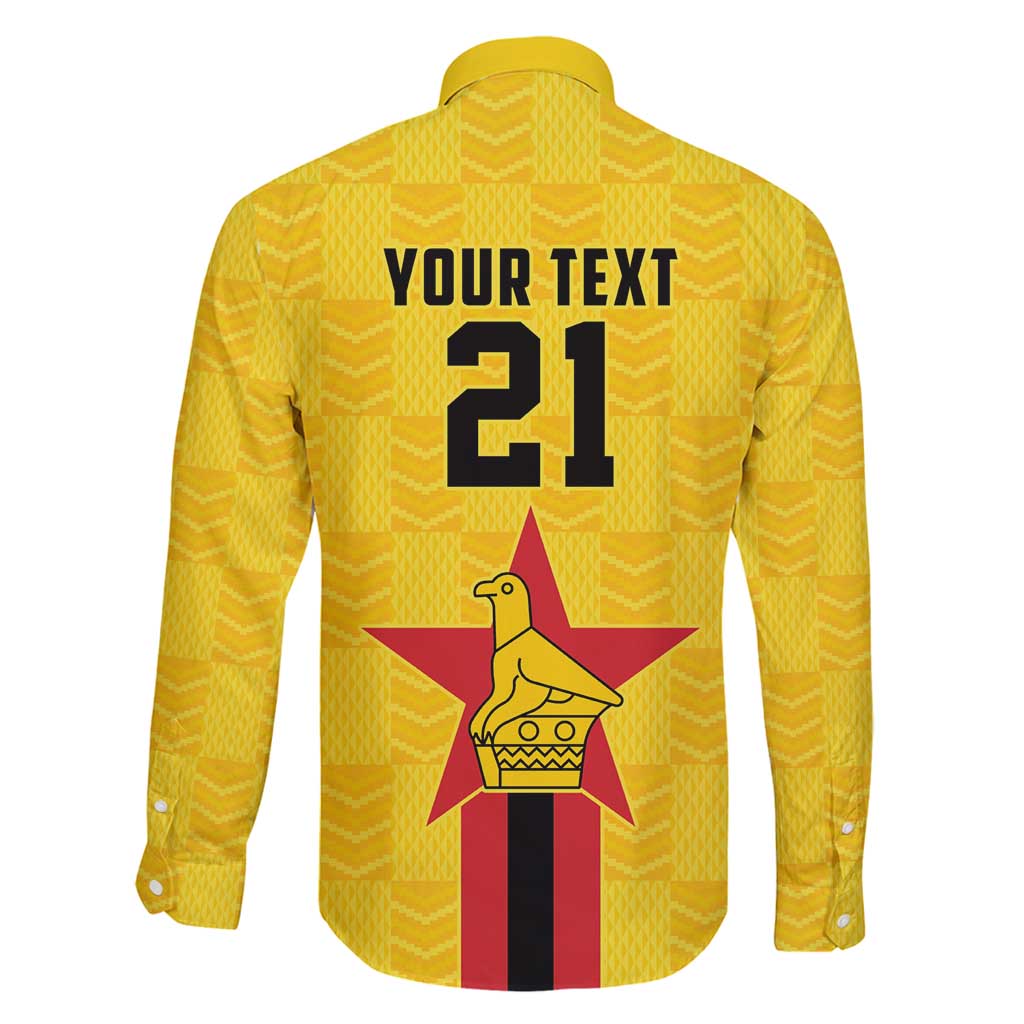 Zimbabwe Football Custom Family Matching Mermaid Dress and Hawaiian Shirt The Warriors with Zimbabwe Bird - Wonder Print Shop