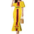 Zimbabwe Football Custom Family Matching Mermaid Dress and Hawaiian Shirt The Warriors with Zimbabwe Bird - Wonder Print Shop