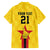 Zimbabwe Football Custom Family Matching Off The Shoulder Long Sleeve Dress and Hawaiian Shirt The Warriors with Zimbabwe Bird - Wonder Print Shop