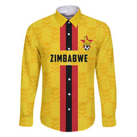 Zimbabwe Football Custom Family Matching Off Shoulder Maxi Dress and Hawaiian Shirt The Warriors with Zimbabwe Bird - Wonder Print Shop