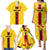 Zimbabwe Football Custom Family Matching Puletasi and Hawaiian Shirt The Warriors with Zimbabwe Bird - Wonder Print Shop