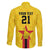 Zimbabwe Football Custom Family Matching Puletasi and Hawaiian Shirt The Warriors with Zimbabwe Bird - Wonder Print Shop