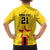 Zimbabwe Football Custom Family Matching Short Sleeve Bodycon Dress and Hawaiian Shirt The Warriors with Zimbabwe Bird - Wonder Print Shop