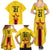 Zimbabwe Football Custom Family Matching Summer Maxi Dress and Hawaiian Shirt The Warriors with Zimbabwe Bird - Wonder Print Shop