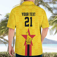Zimbabwe Football Custom Hawaiian Shirt The Warriors with Zimbabwe Bird - Wonder Print Shop