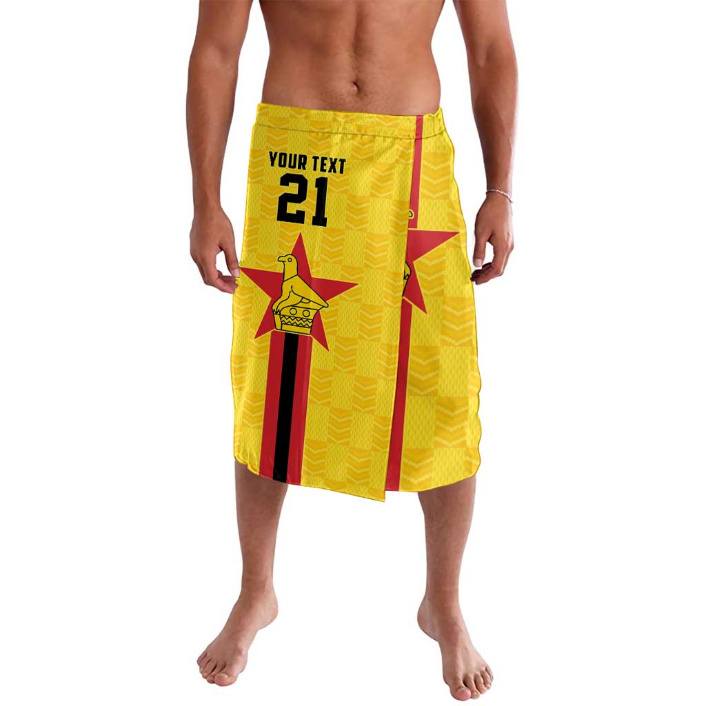 Zimbabwe Football Custom Lavalava The Warriors with Zimbabwe Bird - Wonder Print Shop
