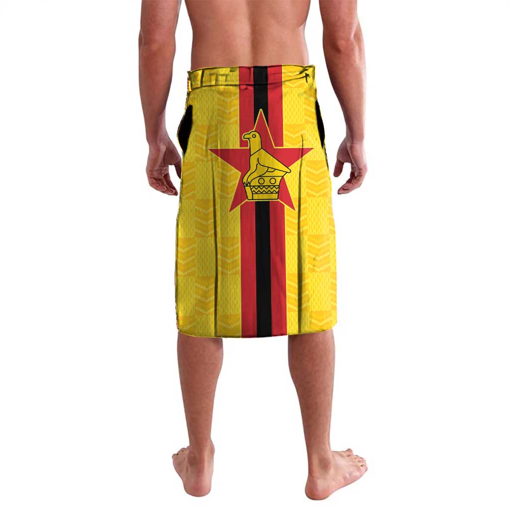 Zimbabwe Football Custom Lavalava The Warriors with Zimbabwe Bird - Wonder Print Shop