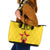 Zimbabwe Football Custom Leather Tote Bag The Warriors with Zimbabwe Bird - Wonder Print Shop