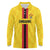 Zimbabwe Football Custom Long Sleeve Polo Shirt The Warriors with Zimbabwe Bird - Wonder Print Shop