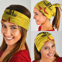 Zimbabwe Football Custom Neck Gaiter The Warriors with Zimbabwe Bird - Wonder Print Shop