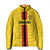 Zimbabwe Football Custom Padded Jacket The Warriors with Zimbabwe Bird - Wonder Print Shop