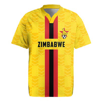 Zimbabwe Football Custom Rugby Jersey The Warriors with Zimbabwe Bird - Wonder Print Shop