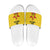 Zimbabwe Football Custom Slide Sandals The Warriors with Zimbabwe Bird - Wonder Print Shop