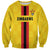 Zimbabwe Football Custom Sweatshirt The Warriors with Zimbabwe Bird - Wonder Print Shop