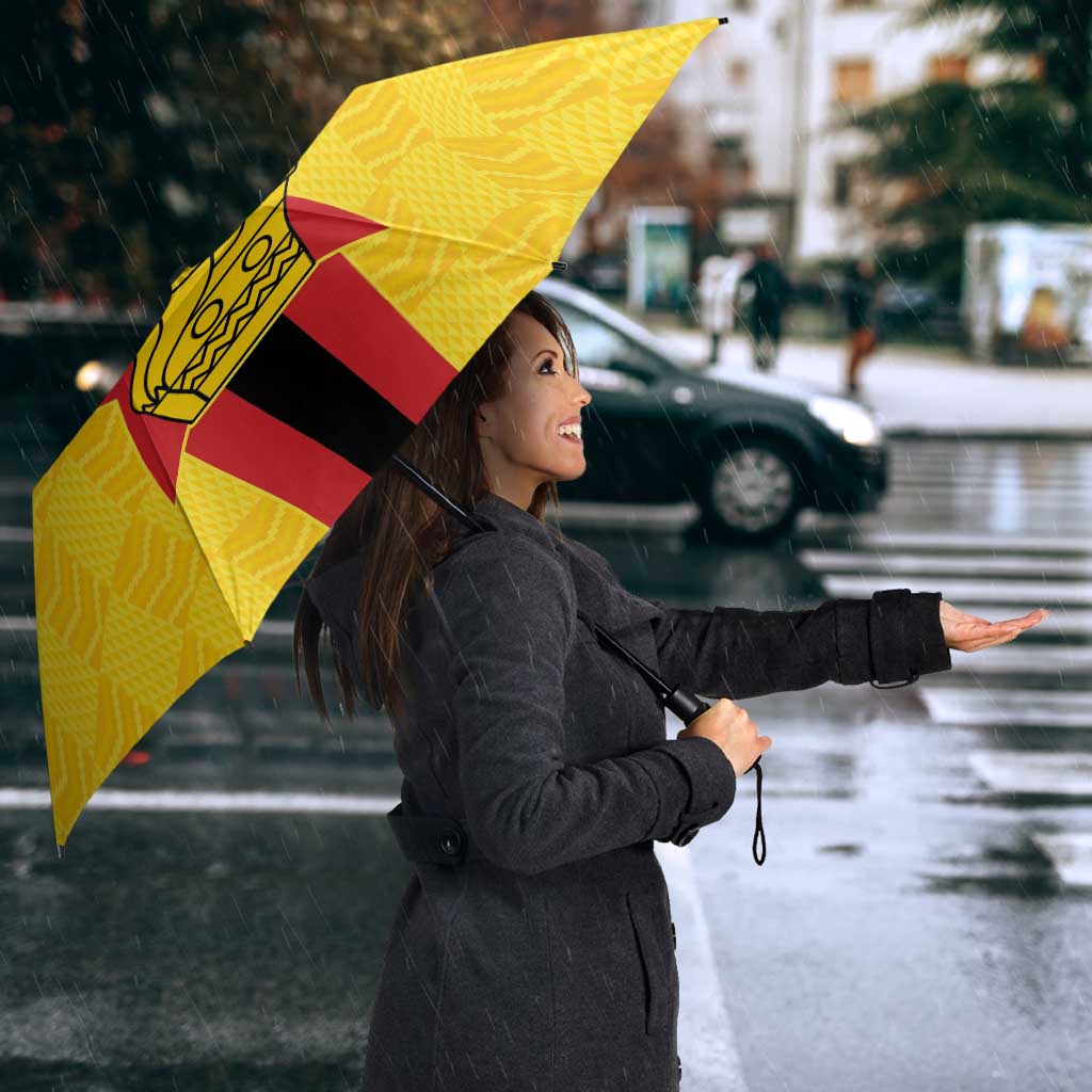 Zimbabwe Football Custom Umbrella The Warriors with Zimbabwe Bird - Wonder Print Shop