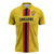 Zimbabwe Football Custom Zipper Polo Shirt The Warriors with Zimbabwe Bird - Wonder Print Shop