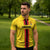 Zimbabwe Football Custom Zipper Polo Shirt The Warriors with Zimbabwe Bird - Wonder Print Shop