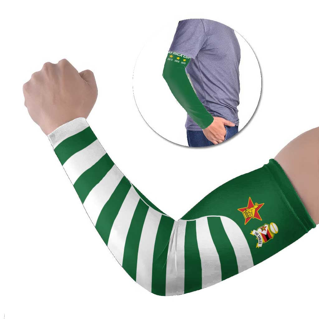 Zimbabwe Rugby Arm Sleeves One For The History Sables - Wonder Print Shop