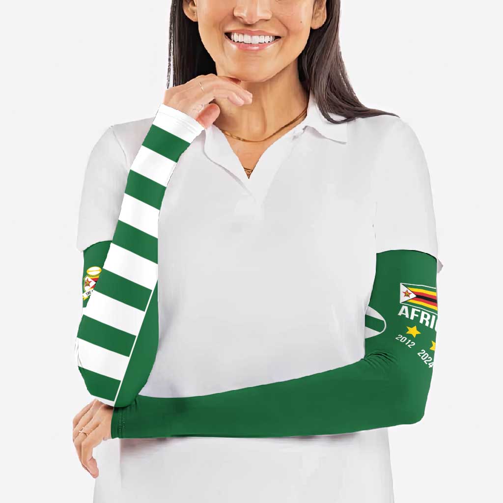 Zimbabwe Rugby Arm Sleeves One For The History Sables - Wonder Print Shop