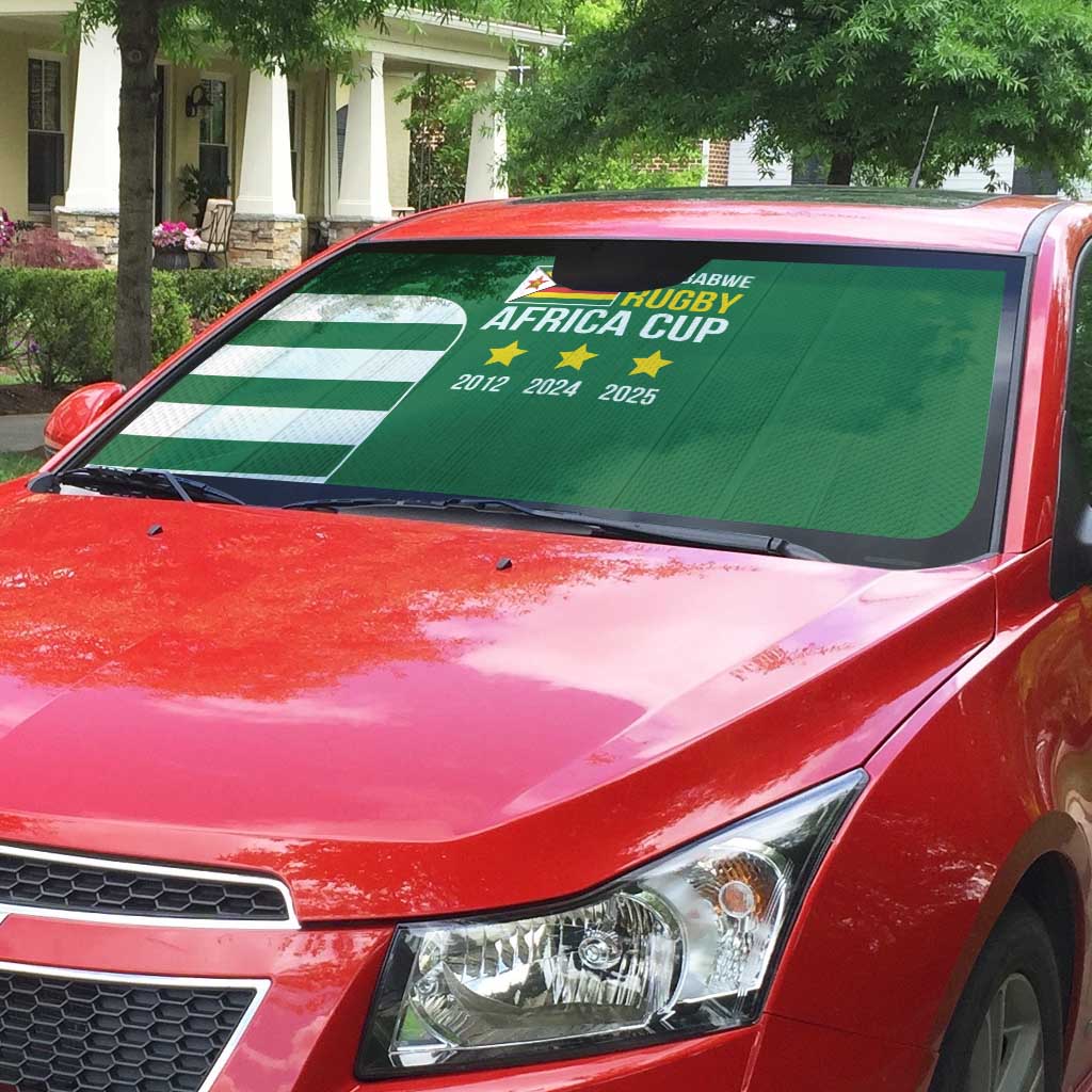 Zimbabwe Rugby Auto Sun Shade One For The History Sables - Wonder Print Shop