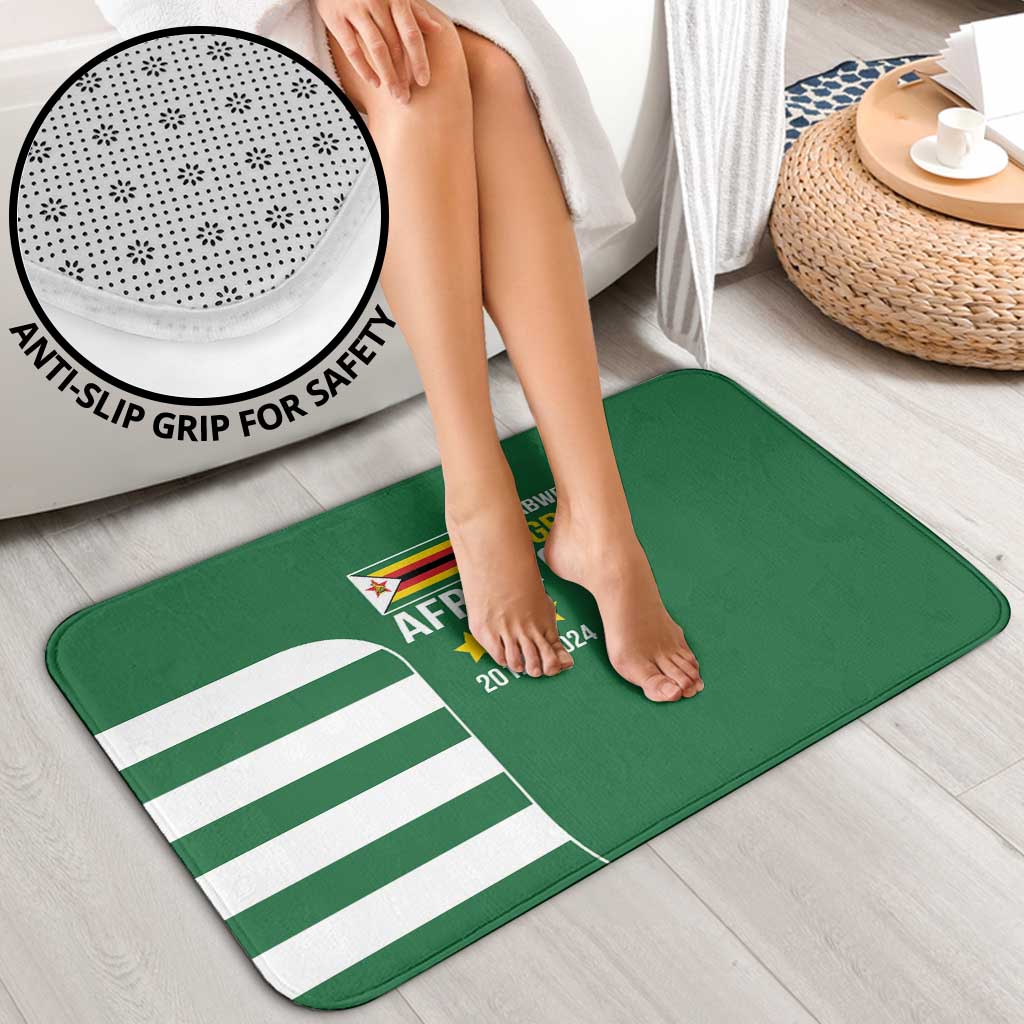 Zimbabwe Rugby Bathroom Set One For The History Sables - Wonder Print Shop