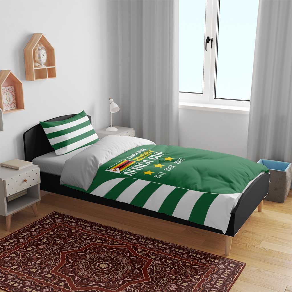 Zimbabwe Rugby Bedding Set One For The History Sables - Wonder Print Shop