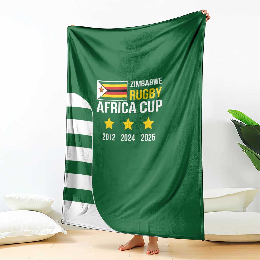 Zimbabwe Rugby Blanket One For The History Sables - Wonder Print Shop