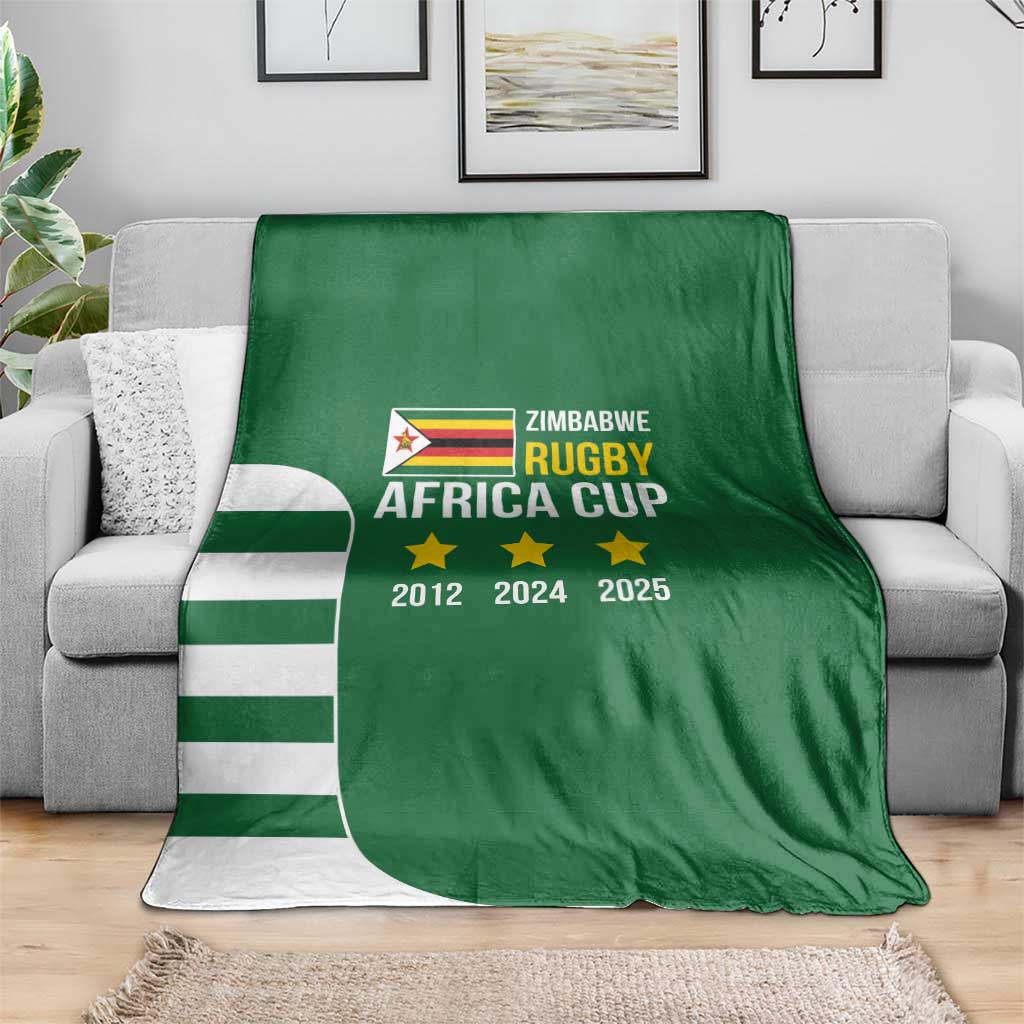 Zimbabwe Rugby Blanket One For The History Sables - Wonder Print Shop