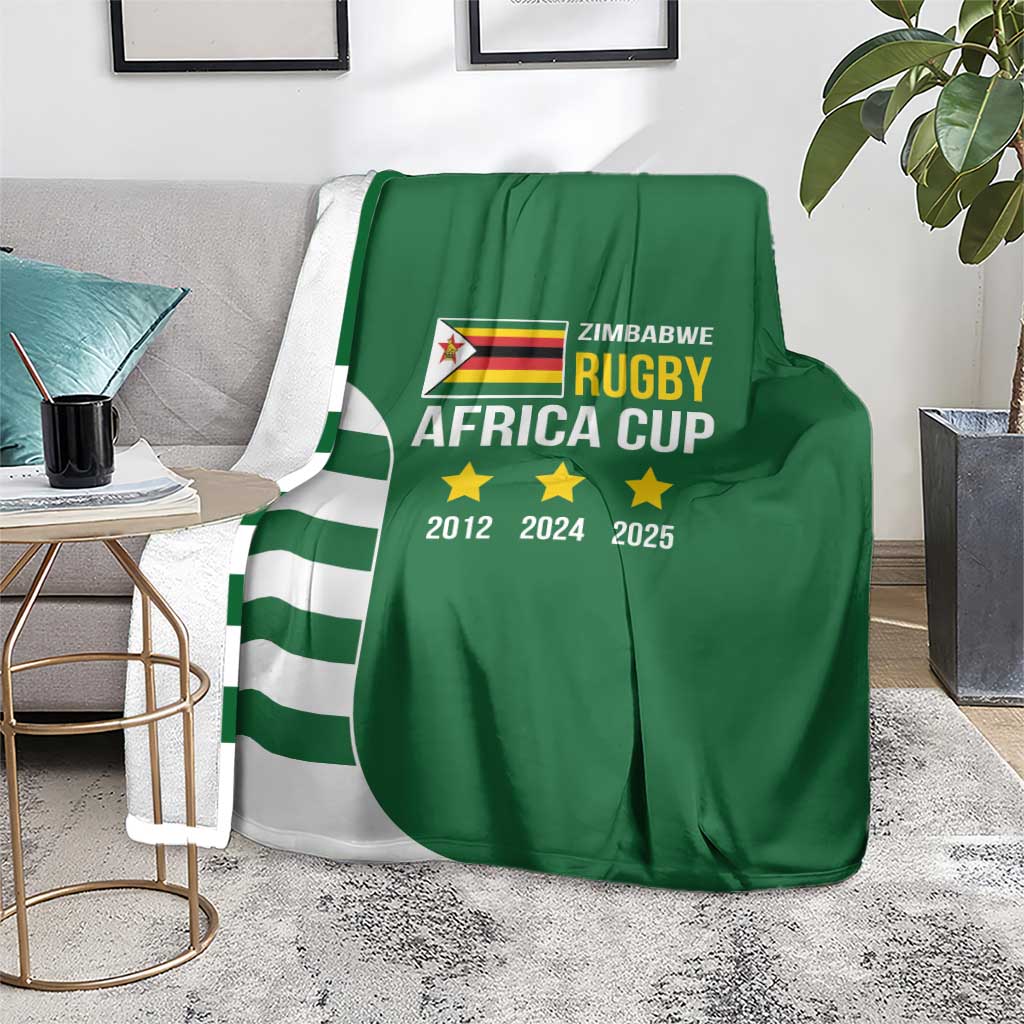 Zimbabwe Rugby Blanket One For The History Sables - Wonder Print Shop