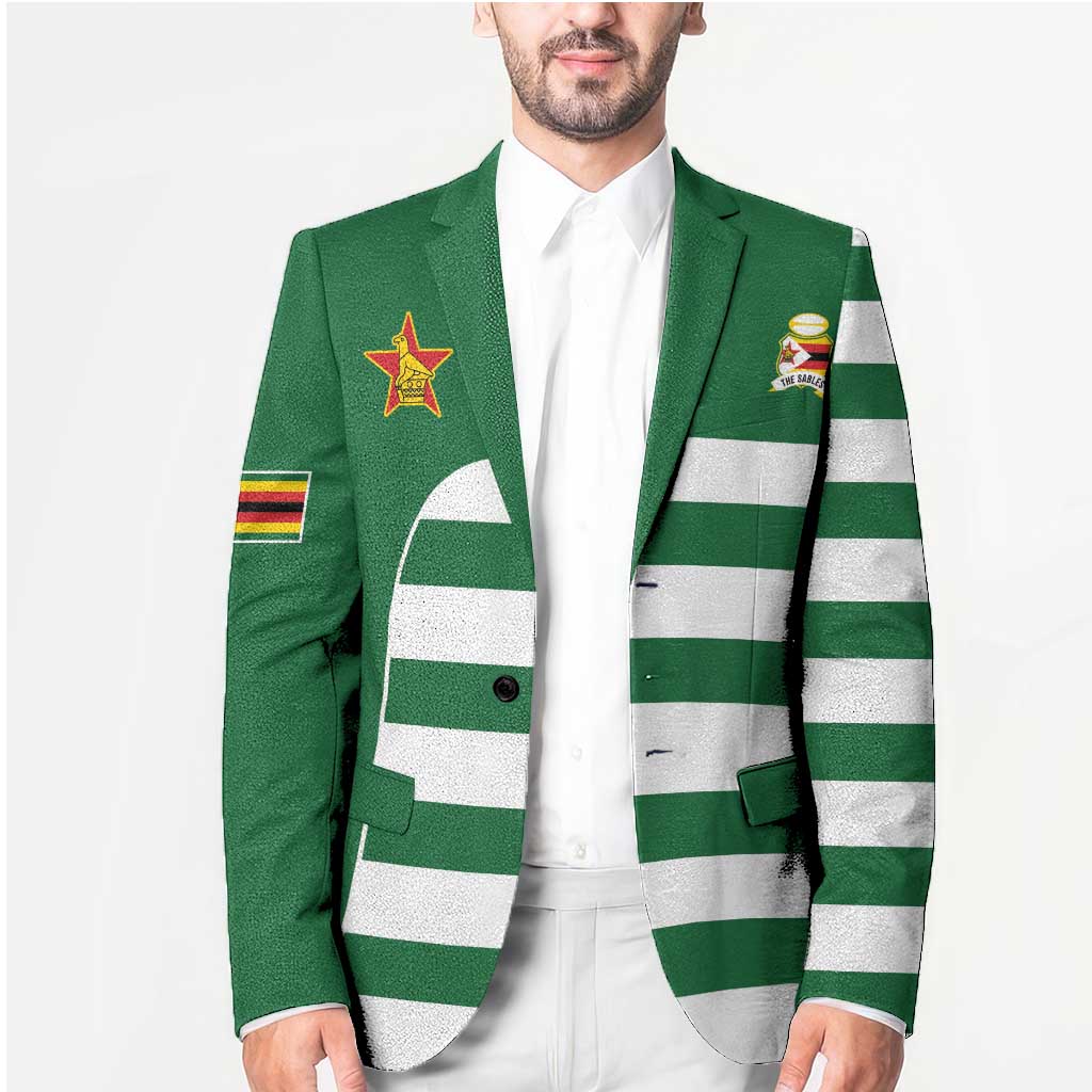 Zimbabwe Rugby Blazer One For The History Sables - Wonder Print Shop