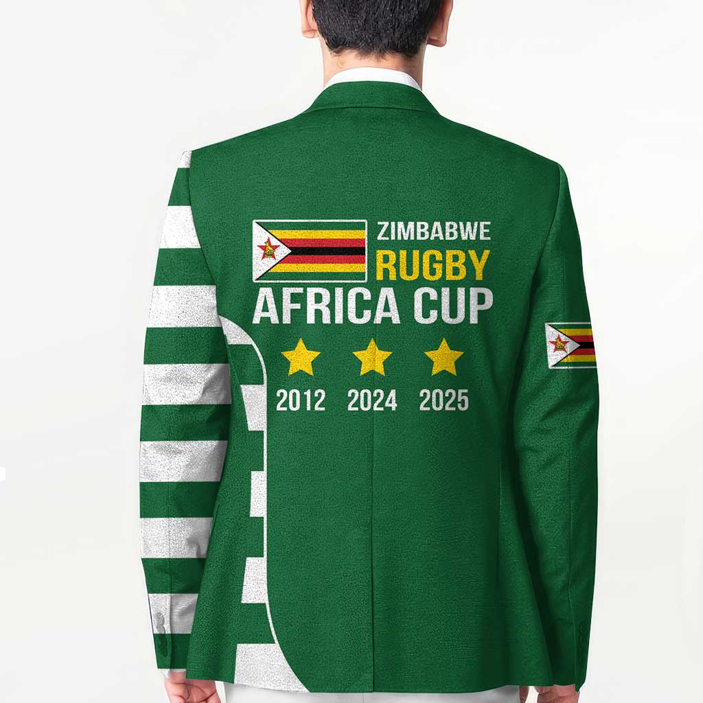 Zimbabwe Rugby Blazer One For The History Sables - Wonder Print Shop