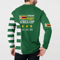 Zimbabwe Rugby Button Sweatshirt One For The History Sables - Wonder Print Shop