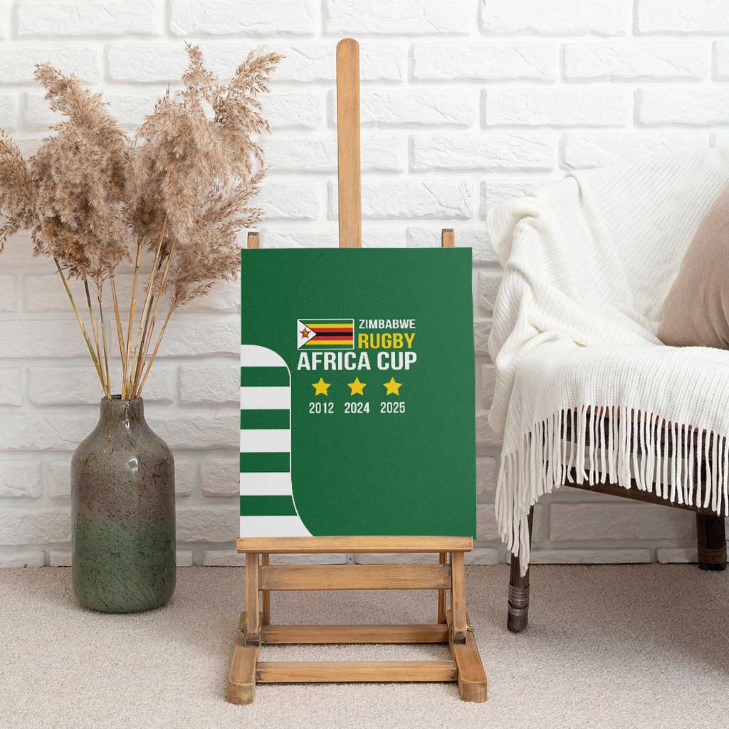 Zimbabwe Rugby Canvas Wall Art One For The History Sables - Wonder Print Shop