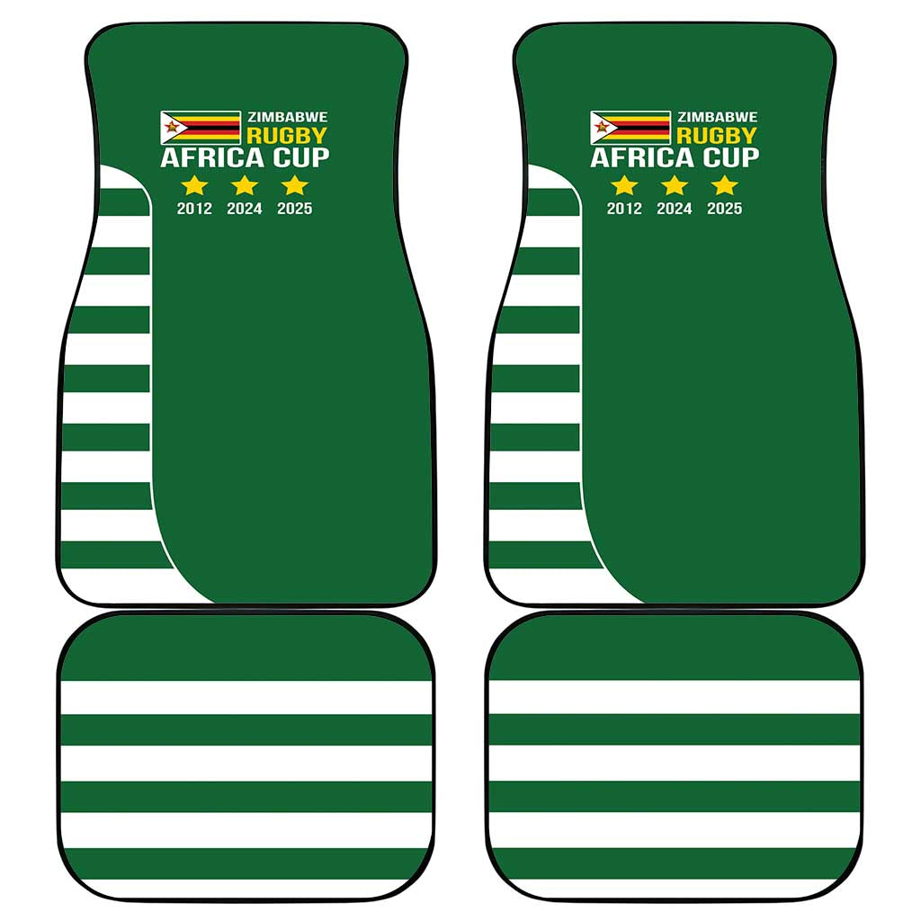 Zimbabwe Rugby Car Mats One For The History Sables - Wonder Print Shop