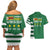 Zimbabwe Rugby Couples Matching Off Shoulder Short Dress and Hawaiian Shirt One For The History Sables - Wonder Print Shop