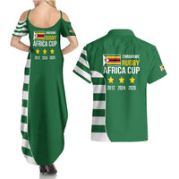 Zimbabwe Rugby Couples Matching Summer Maxi Dress and Hawaiian Shirt One For The History Sables - Wonder Print Shop