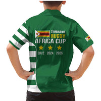 Zimbabwe Rugby Family Matching Mermaid Dress and Hawaiian Shirt One For The History Sables - Wonder Print Shop