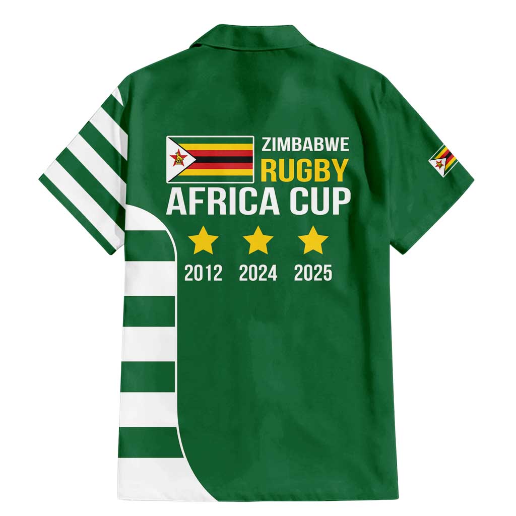Zimbabwe Rugby Family Matching Mermaid Dress and Hawaiian Shirt One For The History Sables - Wonder Print Shop