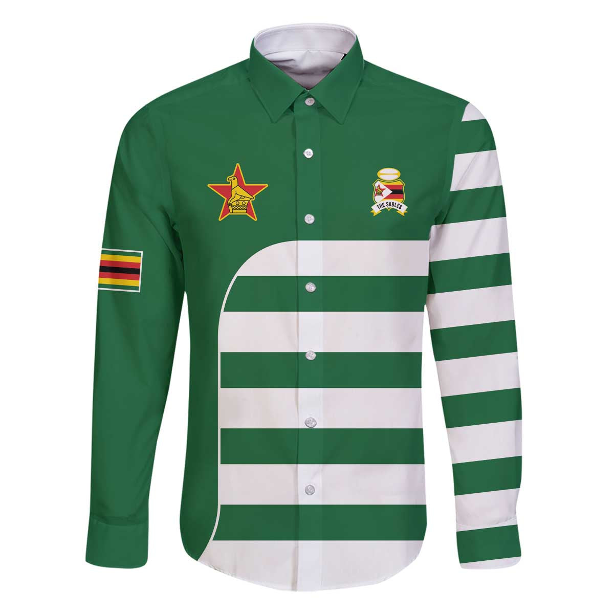 Zimbabwe Rugby Family Matching Off The Shoulder Long Sleeve Dress and Hawaiian Shirt One For The History Sables - Wonder Print Shop