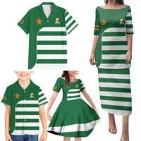 Zimbabwe Rugby Family Matching Puletasi and Hawaiian Shirt One For The History Sables - Wonder Print Shop